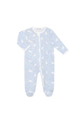 Blue Bunny Cotton Zipper Footie