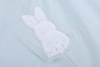 Blue Fuzzy Bunny Overalls