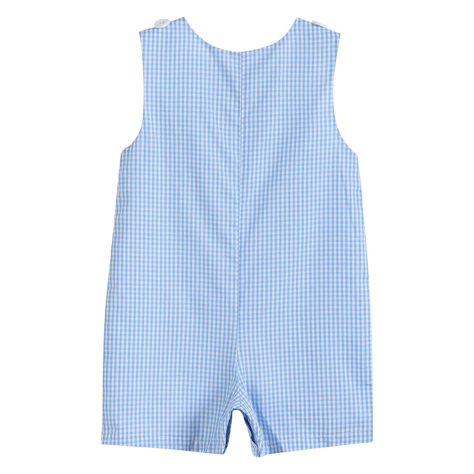Blue Gingham Golf Hole Shortall