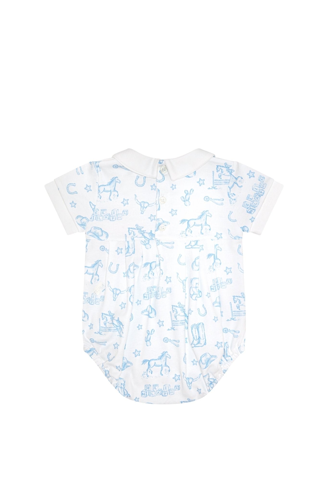 Blue Lone Star Toile Bubble - Blissfully Lavender BoutiqueNella Pima