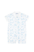 Blue Lone Star Toile Romper - Blissfully Lavender BoutiqueNella Pima