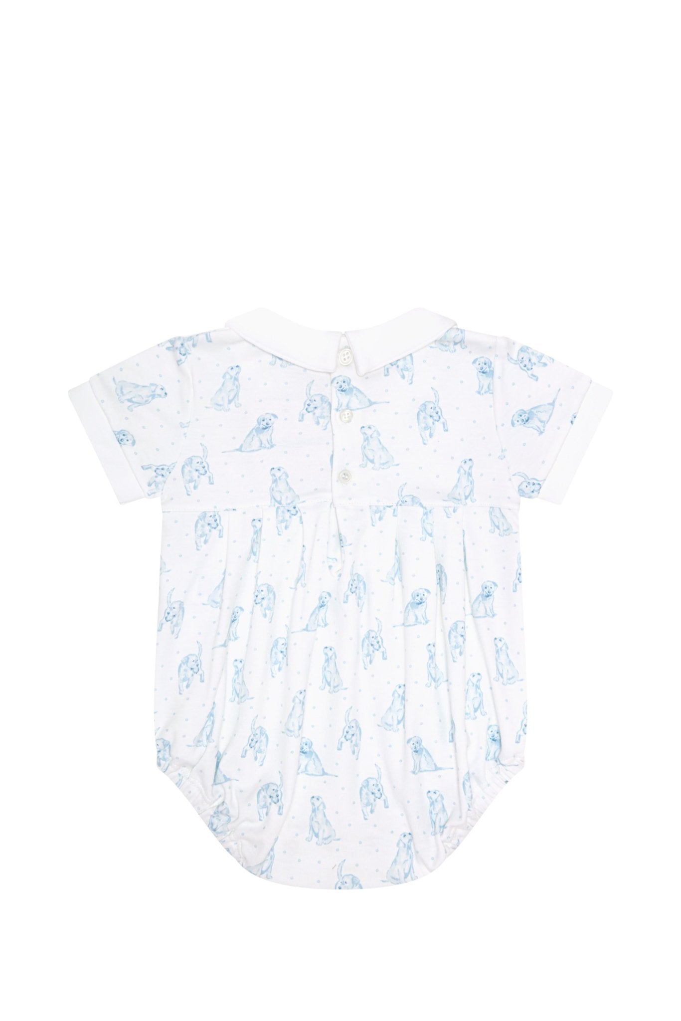 Blue Puppy Love Print Bubble - Blissfully Lavender BoutiqueNella Pima