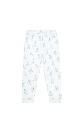 Blue Puppy Love Print Pajamas - Blissfully Lavender BoutiqueNella Pima