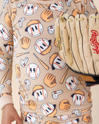 Boys Cool Catch Bamboo Two Piece Pajama Set - Blissfully Lavender BoutiqueLUCKY PANDA KIDS