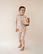 Boys Cool Catch Bamboo Two Piece Pajama Set - Blissfully Lavender BoutiqueLUCKY PANDA KIDS