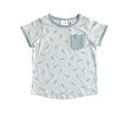 Boys Gecko Jersey Pocket Tee - Blissfully Lavender BoutiqueCity Mouse