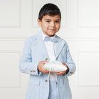 Boys Organic Seersucker Suit Jacket - Blissfully Lavender BoutiqueHope & Henry