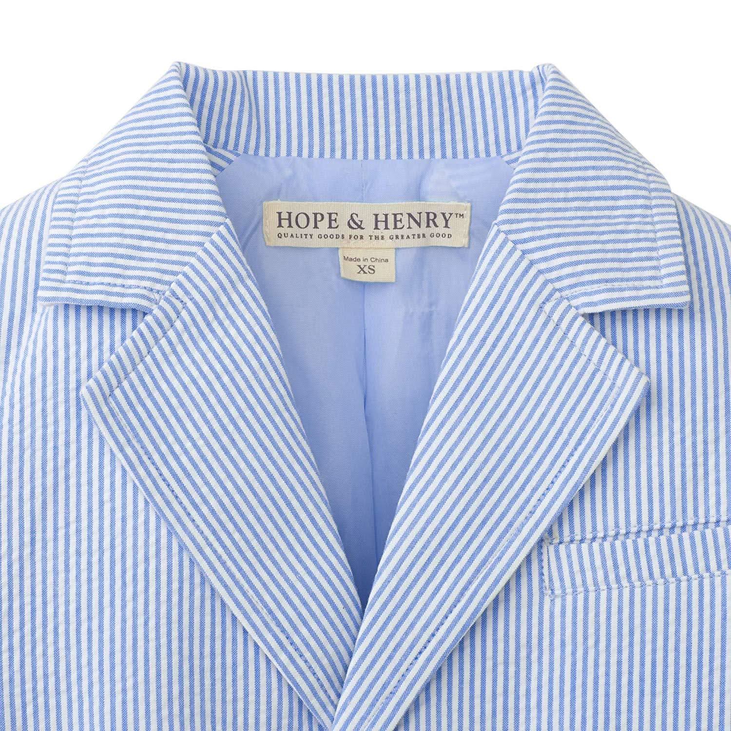 Boys Organic Seersucker Suit Jacket - Blissfully Lavender BoutiqueHope & Henry