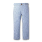 Boys Organic Seersucker Suit Pant - Blissfully Lavender BoutiqueHope & Henry