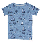 Boys Summer Two - Piece Pajama Set - Blissfully Lavender BoutiqueSweet Bamboo