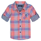 Boys Two - Faced Button - Down Shirt - Blissfully Lavender BoutiqueAndy & Evan