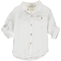 Boys White Merchant Long Sleeved Shirt - Blissfully Lavender BoutiqueMe & Henry