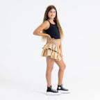 Brookie Bronze Tween Skort - Blissfully Lavender BoutiqueBuddyLove Clothing Label