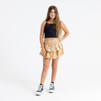 Brookie Bronze Tween Skort - Blissfully Lavender BoutiqueBuddyLove Clothing Label