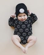 Baby Boy Electric Smiley Bubble Romper