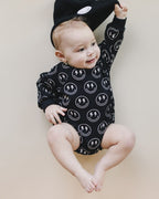 Baby Boy Electric Smiley Bubble Romper
