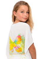 Butterfly Splash Swim Cover Up