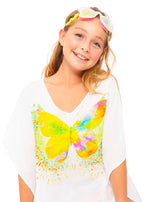 Butterfly Splash Swim Cover Up