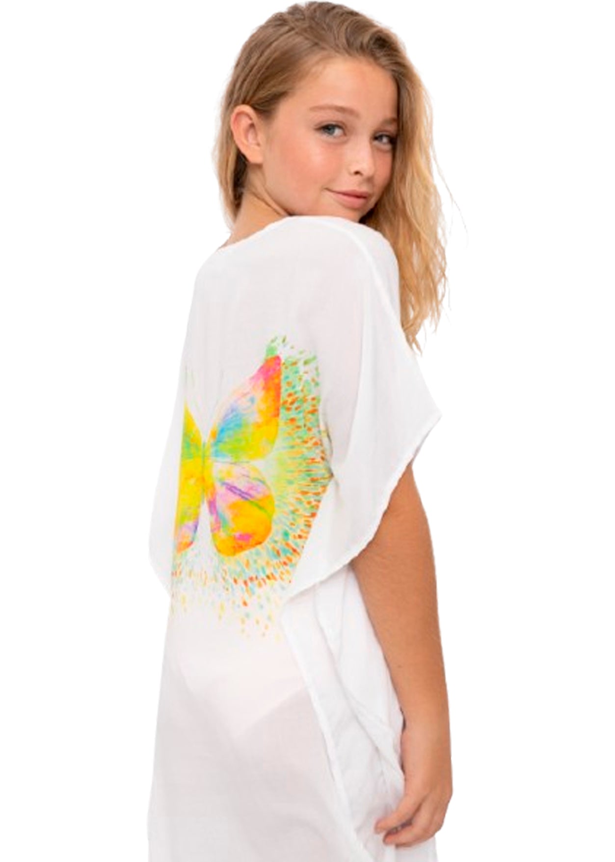 Butterfly Splash Swim Cover Up