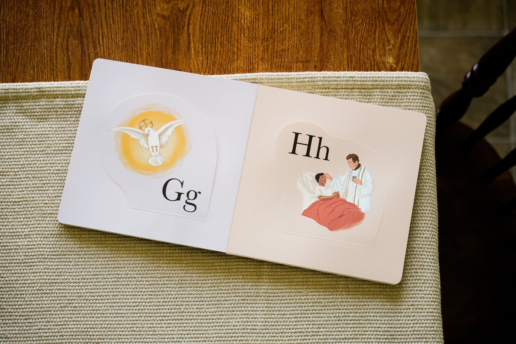 Catholic ABC Board Book for Kids - Blissfully Lavender BoutiqueBlessed Is She