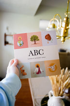 Catholic ABC Board Book for Kids - Blissfully Lavender BoutiqueBlessed Is She