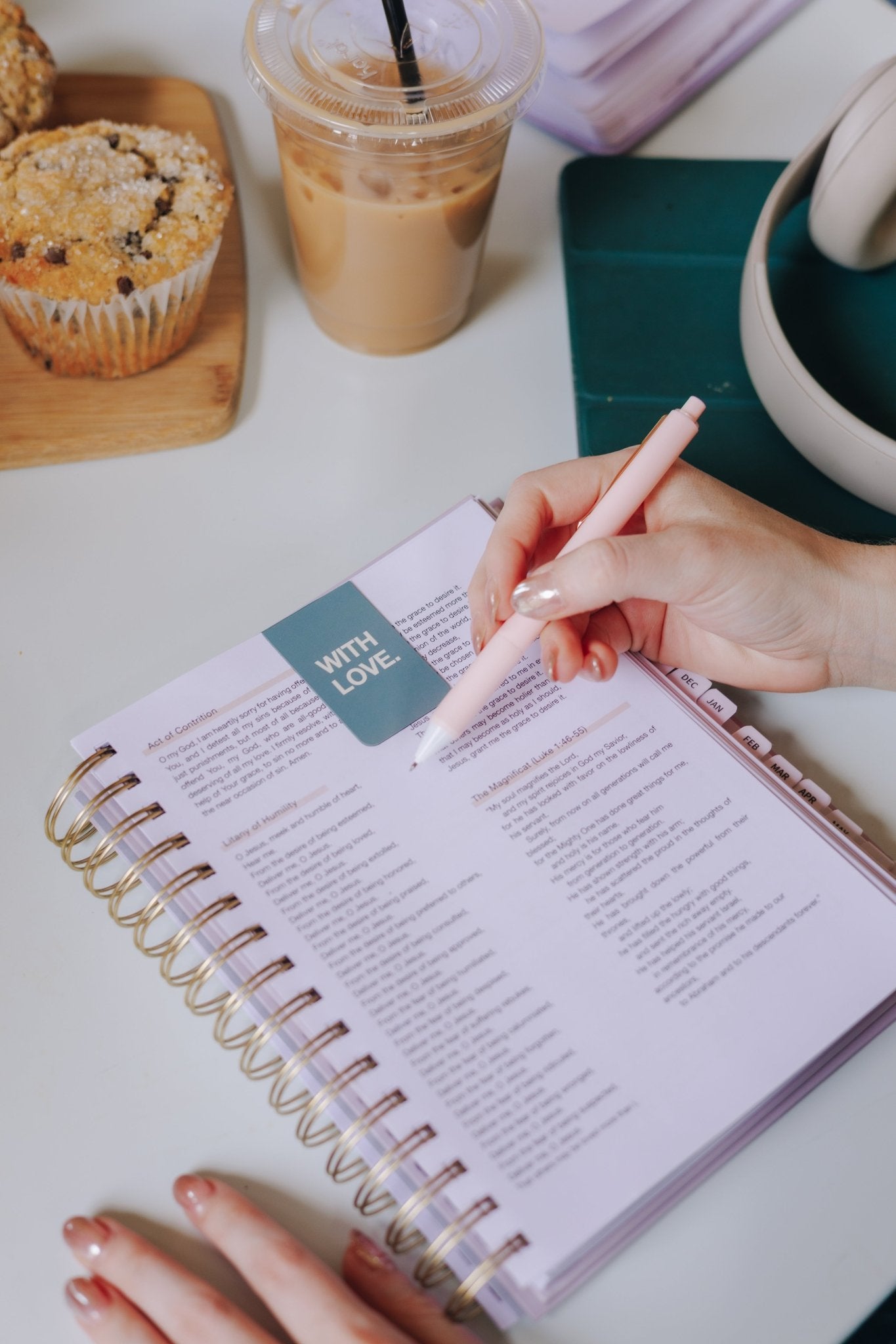 Catholic Academic Liturgical Planner – Mini Layout (July 2025–2026) - Blissfully Lavender BoutiqueBlessed Is She