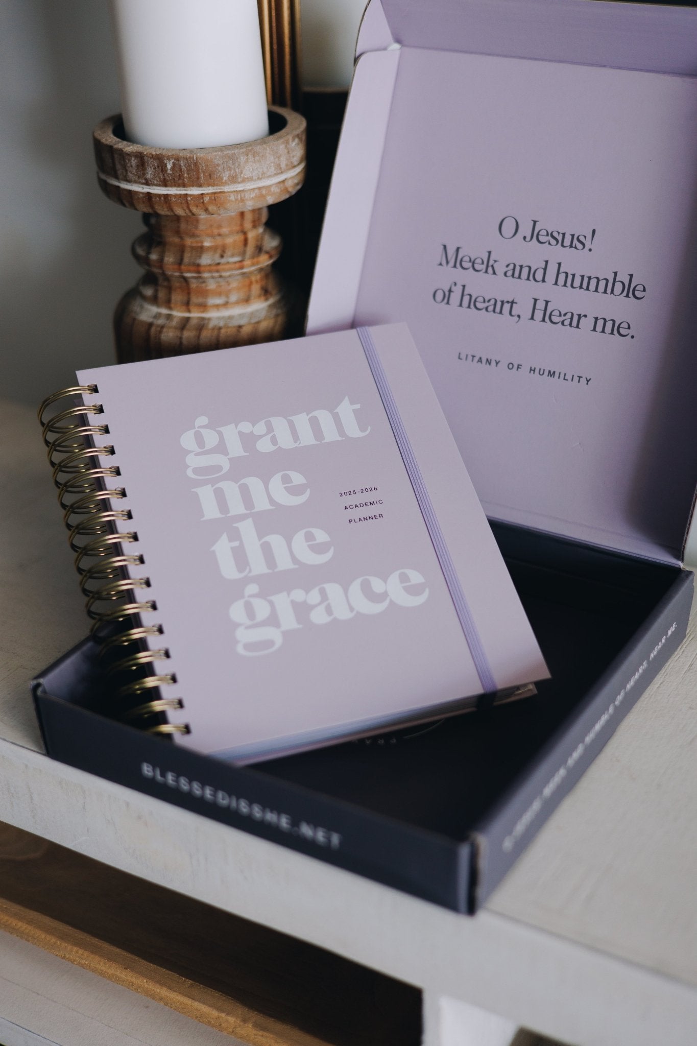 Catholic Academic Liturgical Planner – Mini Layout (July 2025–2026) - Blissfully Lavender BoutiqueBlessed Is She
