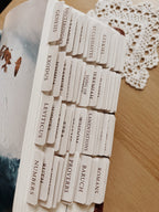 Catholic Bible Tabs – 73 Book Set - Blissfully Lavender BoutiqueBlessed Is She