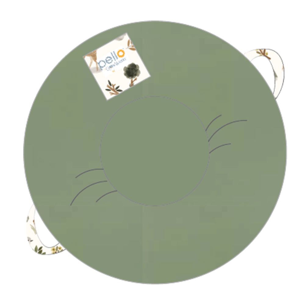 Cedar Sage Round Floor Pillow Cushion