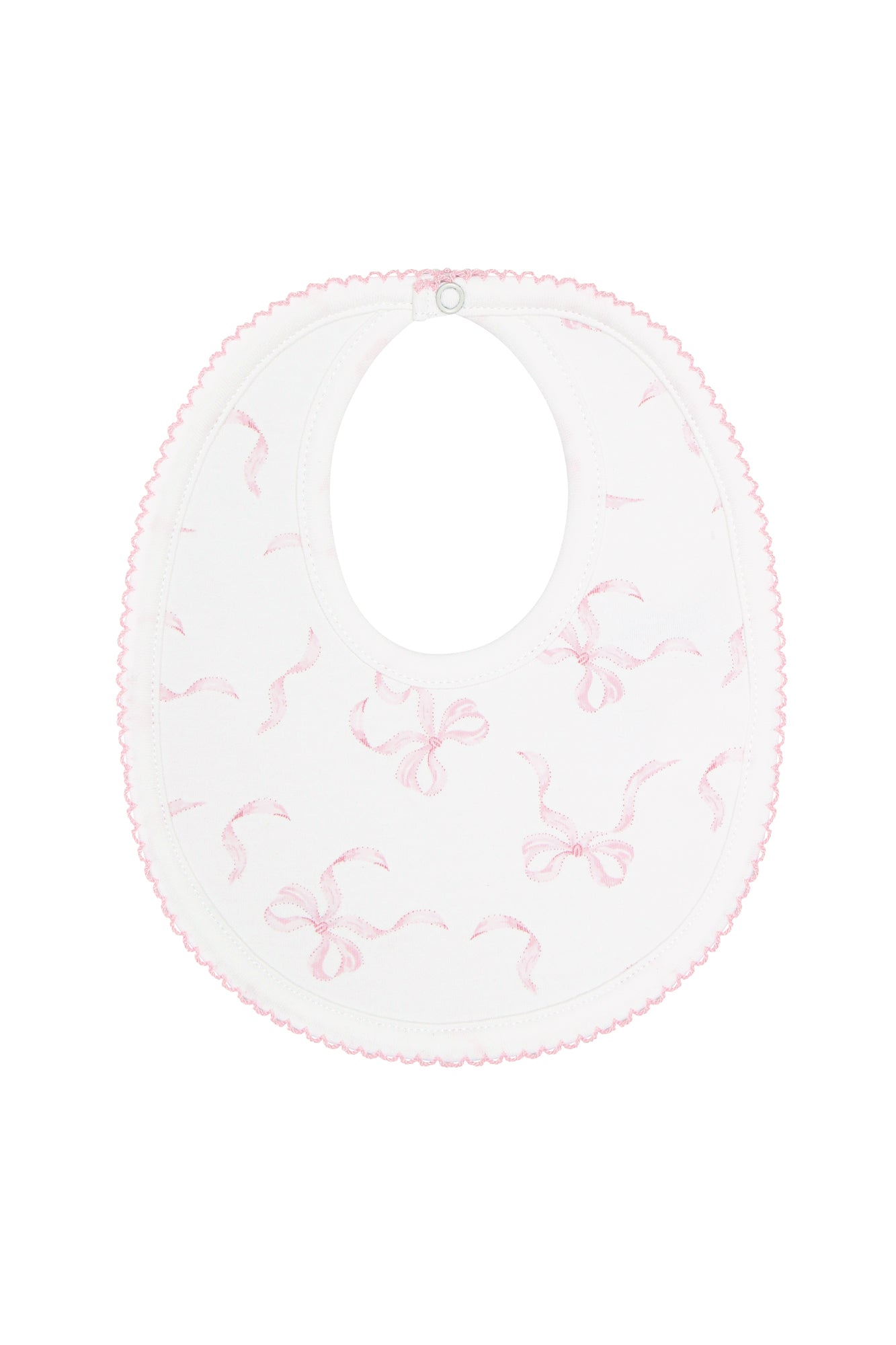 Charming Bows Print Bib - Blissfully Lavender BoutiqueNella Pima