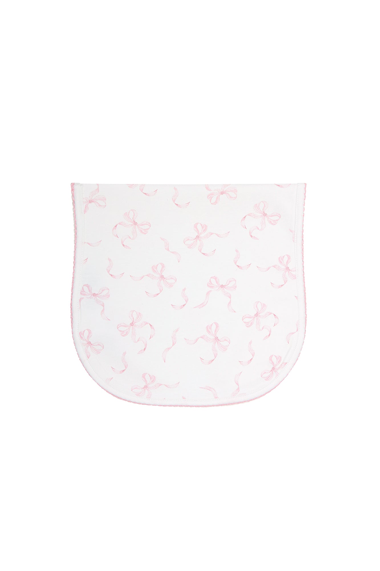 Charming Bows Print Burp Cloth - Blissfully Lavender BoutiqueNella Pima