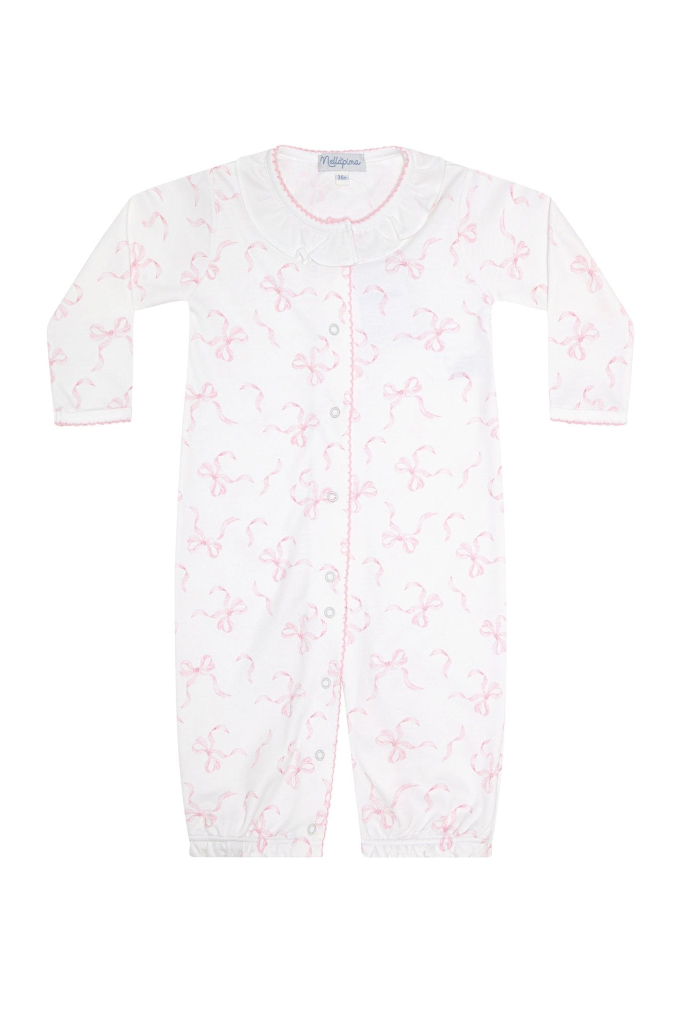Charming Bows Print Converter Gown - Blissfully Lavender BoutiqueNella Pima