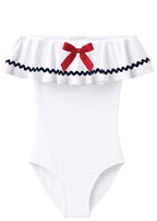 Sailor Inspired One-Piece Swimsuit