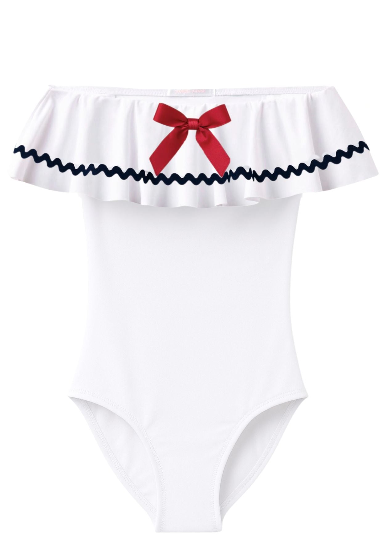 Sailor Inspired One-Piece Swimsuit