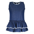 Clementina Denim Dress - Blissfully Lavender BoutiqueGuadalupe Design