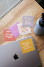 Colorful Scripture Sticker Pack - Blissfully Lavender BoutiqueBlessed Is She