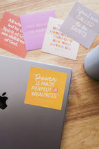 Colorful Scripture Sticker Pack - Blissfully Lavender BoutiqueBlessed Is She