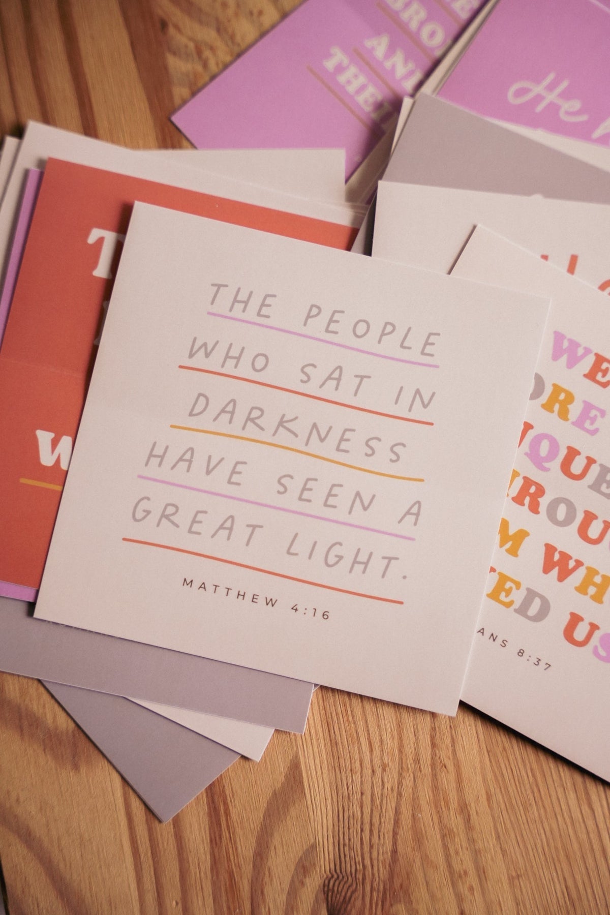 Colorful Scripture Sticker Pack - Blissfully Lavender BoutiqueBlessed Is She