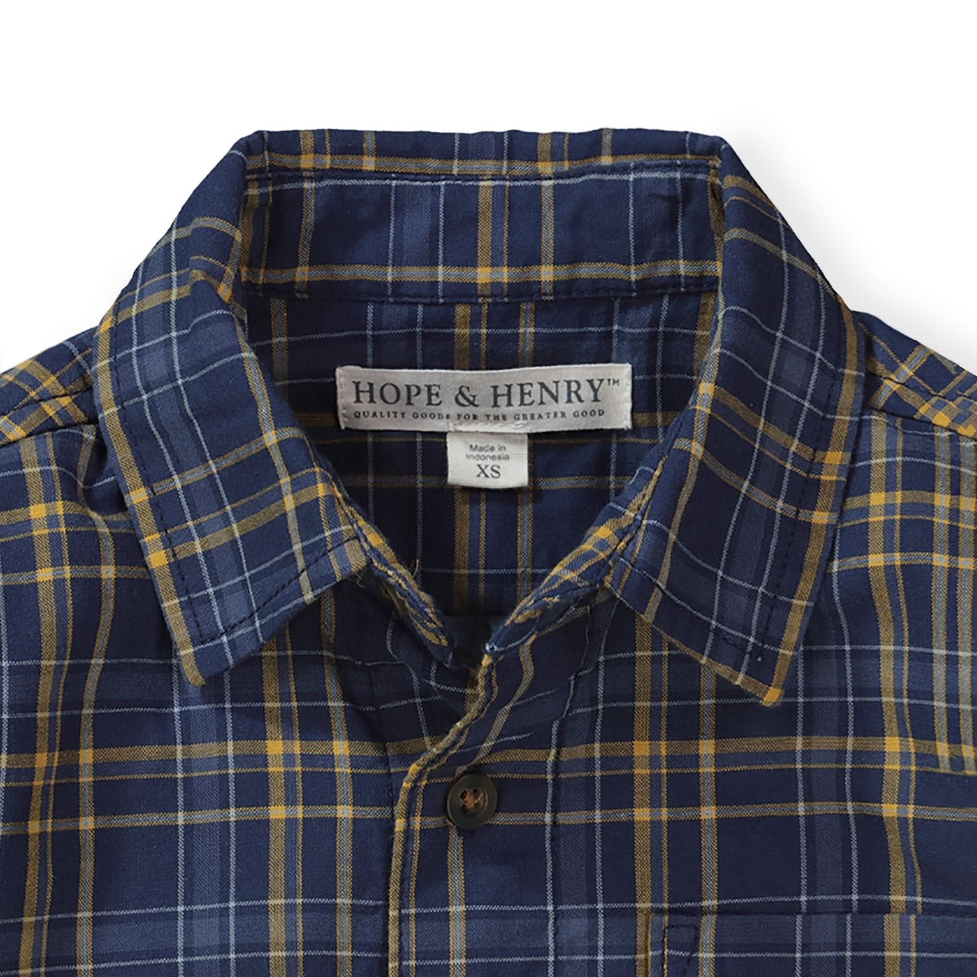 Convertible Double Weave Button Down Shirt