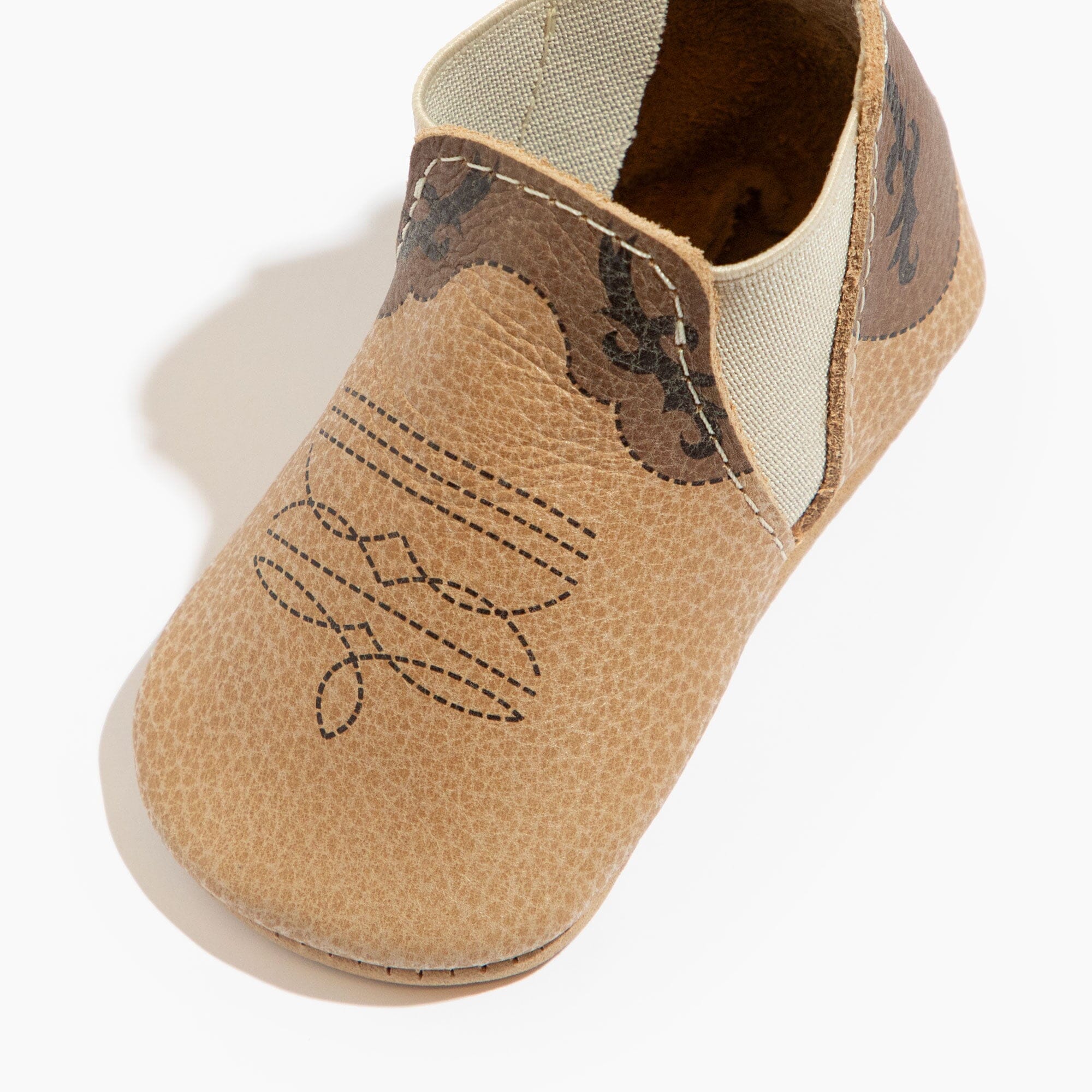Cowboy Chelsea Boot Baby Shoe - Blissfully Lavender BoutiqueFreshly Picked