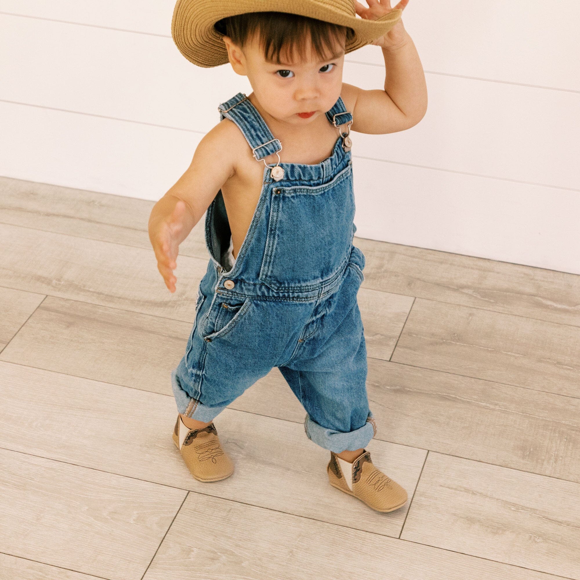 Cowboy Chelsea Boot Baby Shoe - Blissfully Lavender BoutiqueFreshly Picked