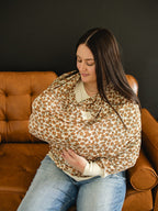 Cream Magnolia Bamboo Multi - Use Cover - Blissfully Lavender BoutiqueMebie Baby