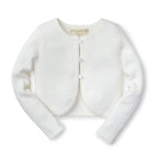 Baby Cropped Curved Hem Cardigan
