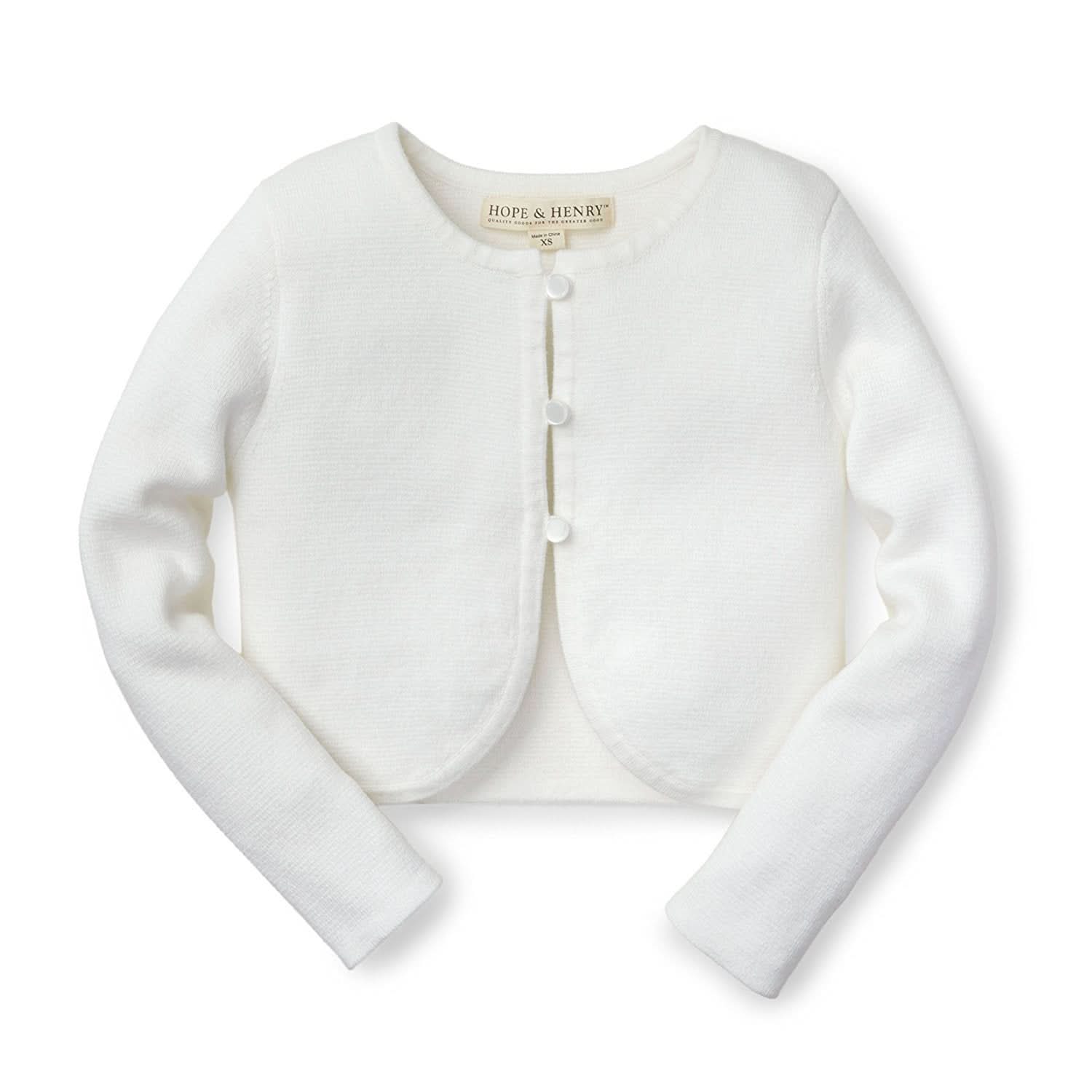 Baby Cropped Curved Hem Cardigan