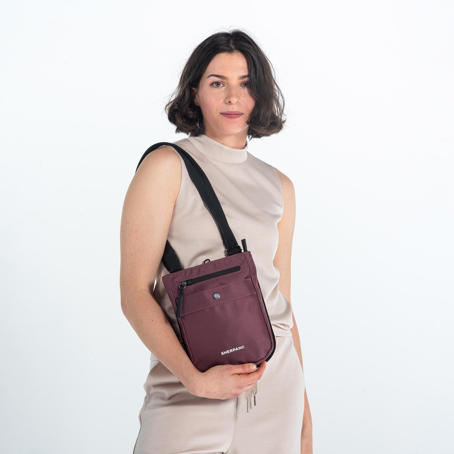 Prima AT | Travel Crossbody - Houndstooth Print
