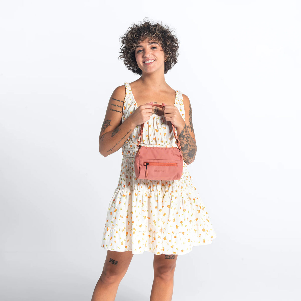 Skye | Shoulder Bag - Terrazzo Print