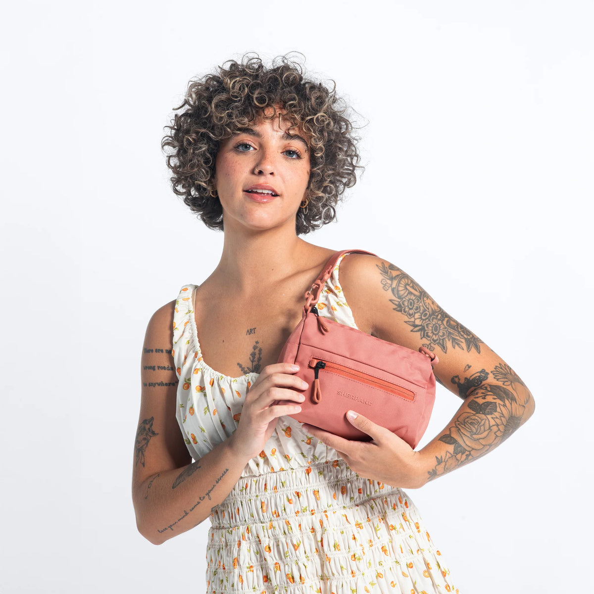 Skye | Shoulder Bag - Terrazzo Print