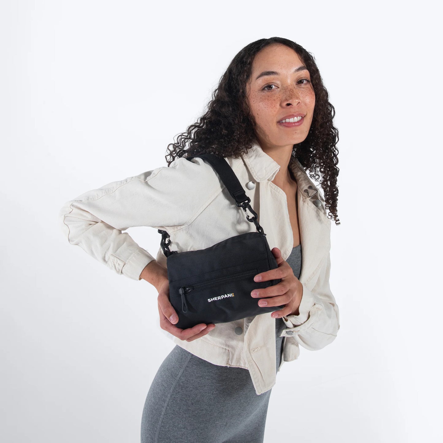 Skye | Shoulder Bag - Terrazzo Print
