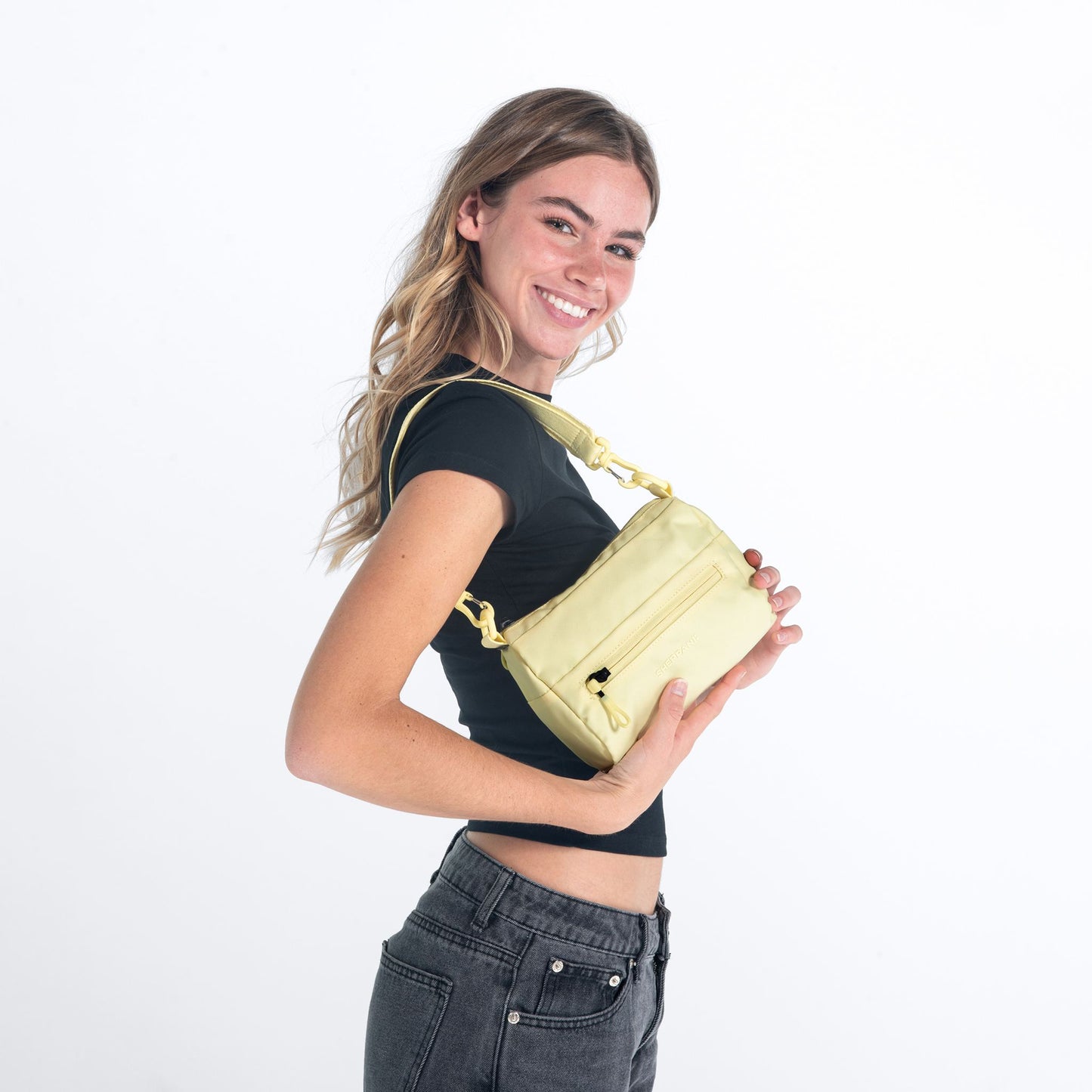 Skye | Shoulder Bag - Terrazzo Print