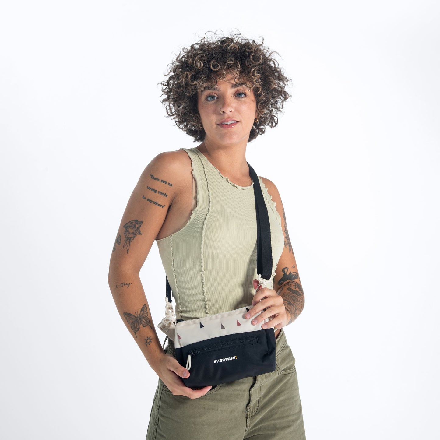 Skye | Shoulder Bag - Terrazzo Print